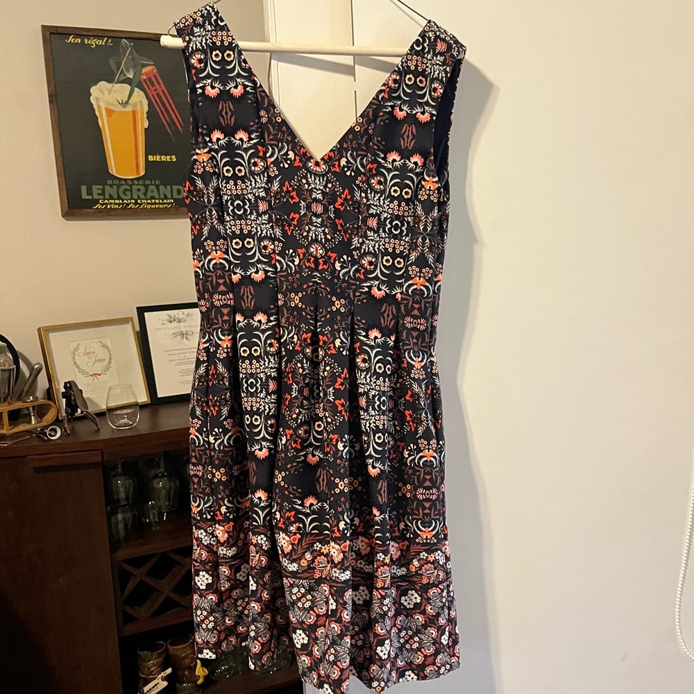 Vince Camuto flower print dress